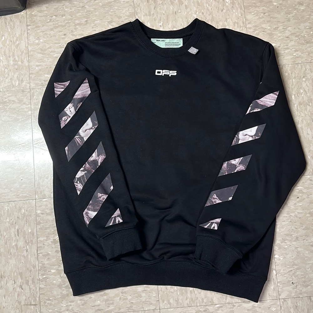 Off White Caravaggio Square Crewneck